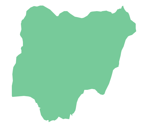 Geo Map - Africa - Nigeria *