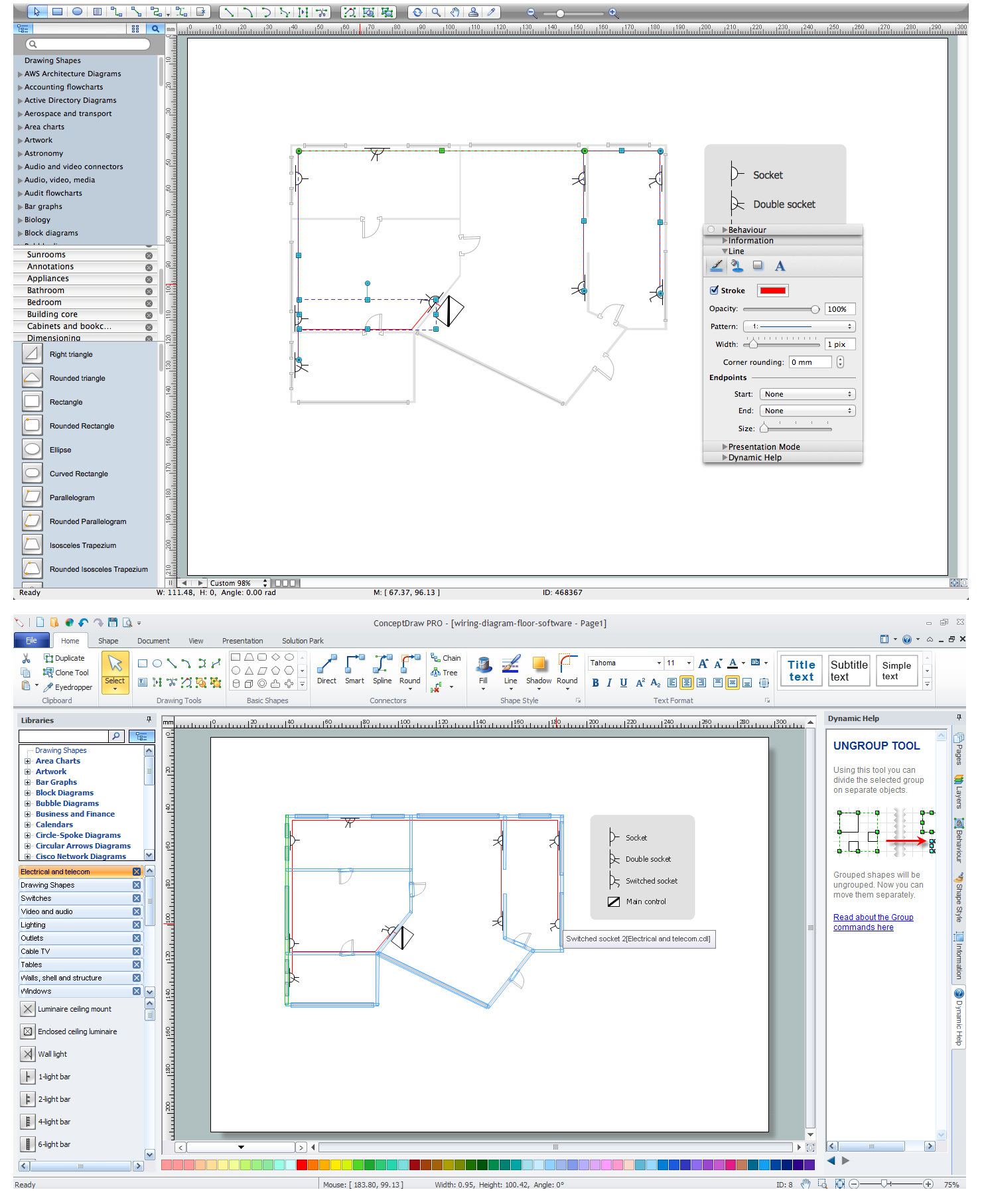 Technical Drawing Software | Electrical Drawing Software ...