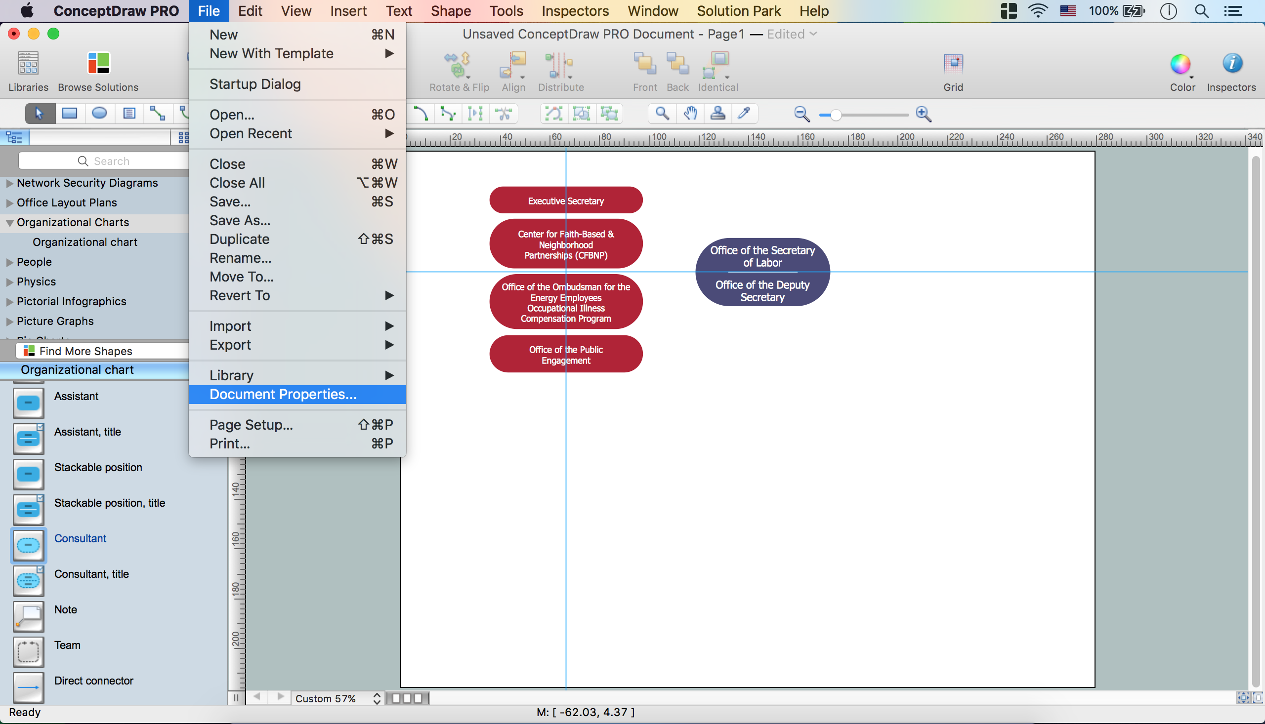 Create Organizational Chart