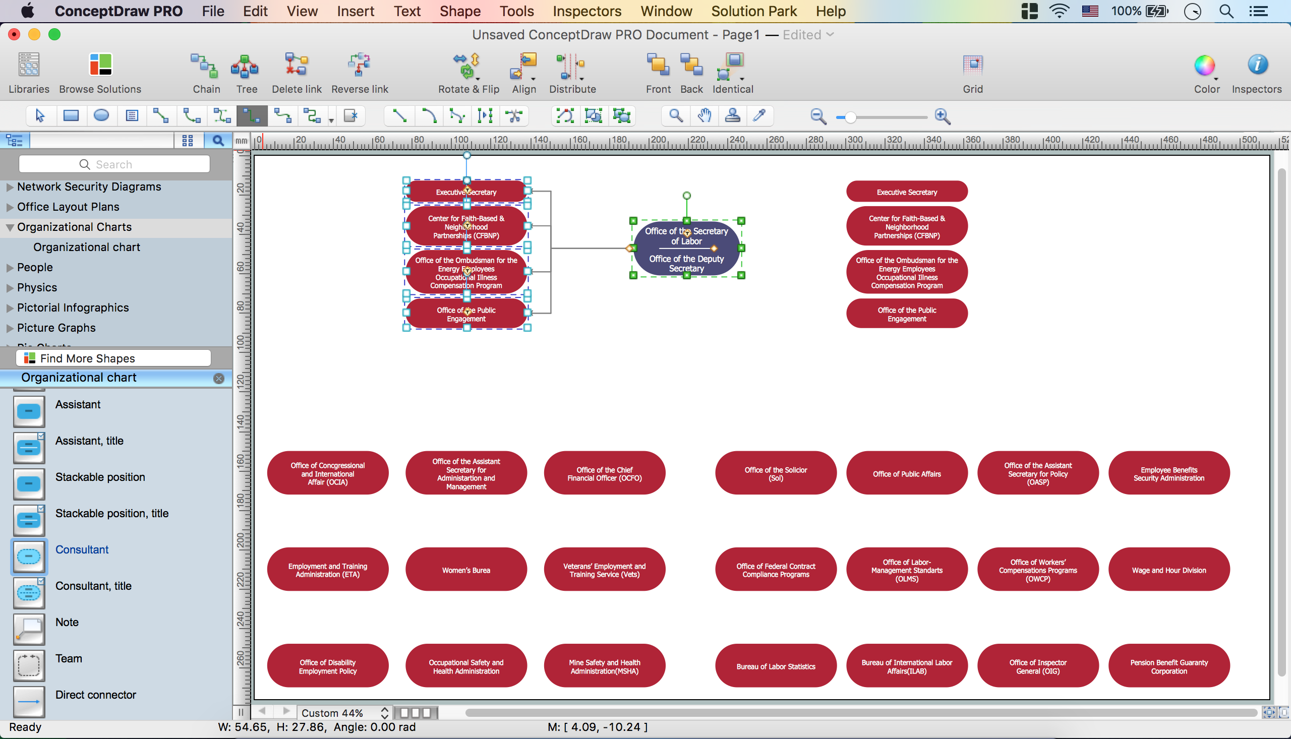 Create Organizational Chart