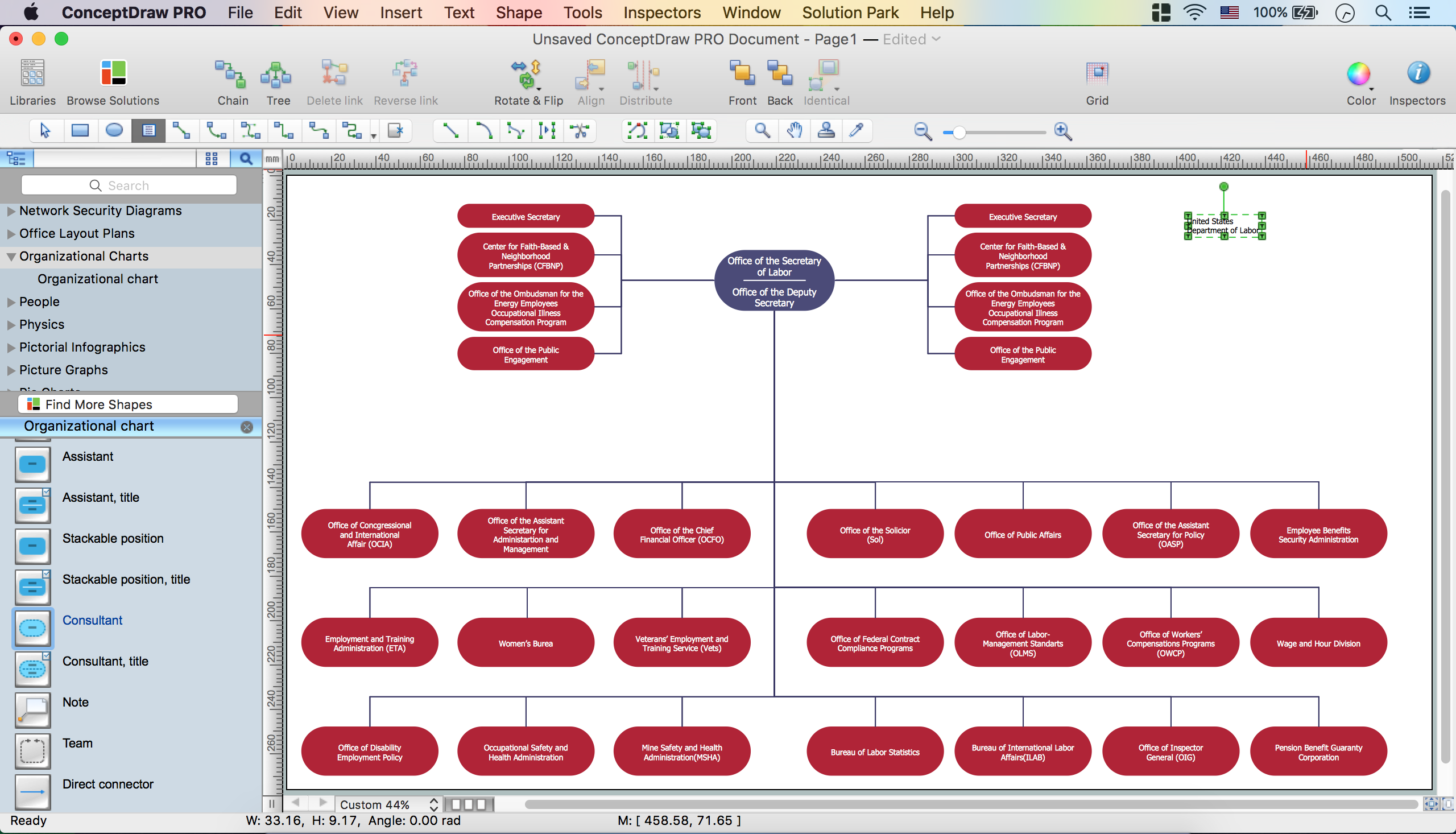 Create Organizational Chart