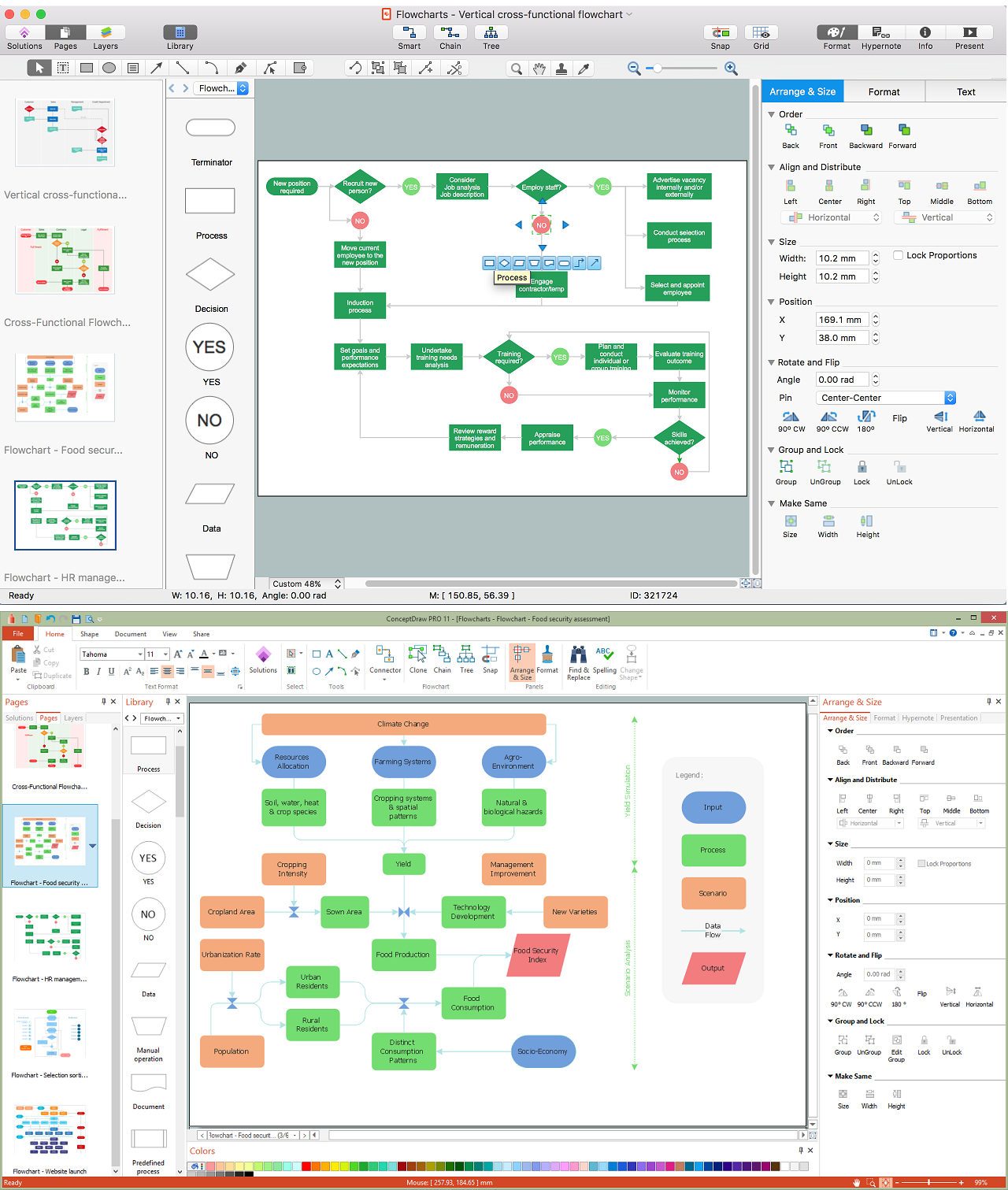 Flow Chart Design How To Design A Good Flowchart Create Flowcharts