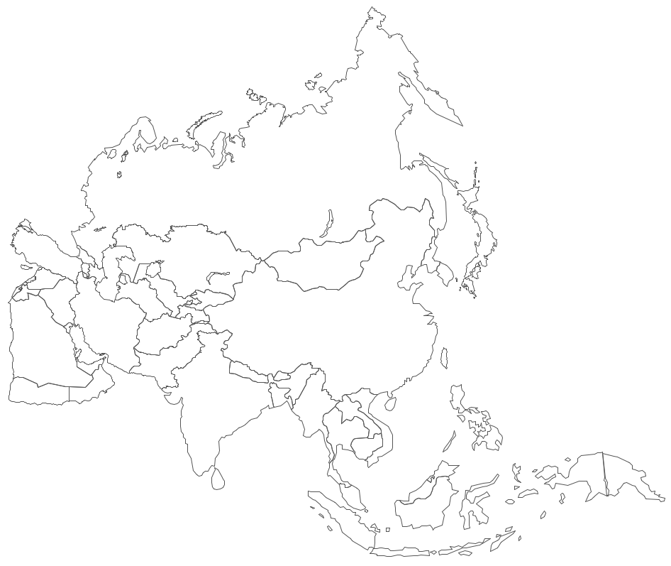 Geo Map - Asia - Mongolia