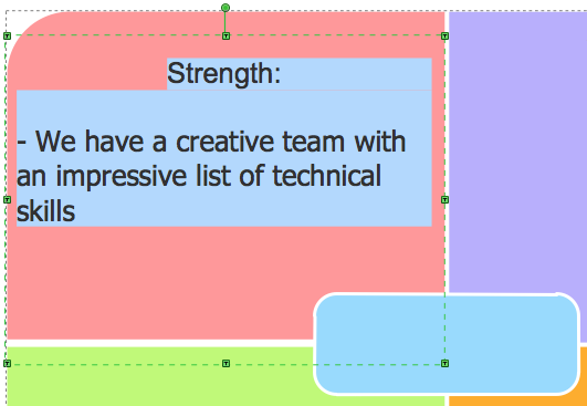 Creating Swot Analysis Template Conceptdraw Helpdesk Hot Sex