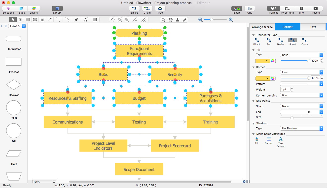 Add A Flowchart To MS Word Document ConceptDraw HelpDesk