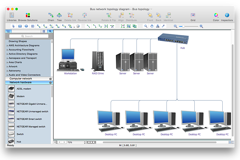 Add A Computer Network Diagram To A MS Word Document ConceptDraw HelpDesk