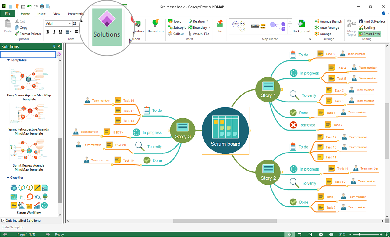 What S New In Conceptdraw Mindmap V Conceptdraw Riset