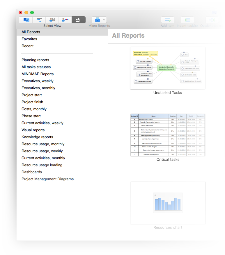 ConceptDraw PROJECT v8