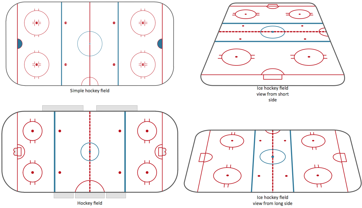 Design Elements — Ice Hockey Rinks