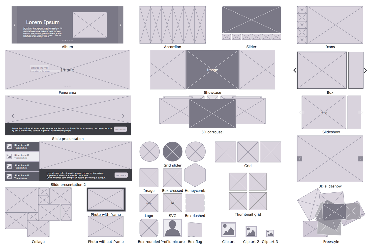 Design Elements — Image Placeholders