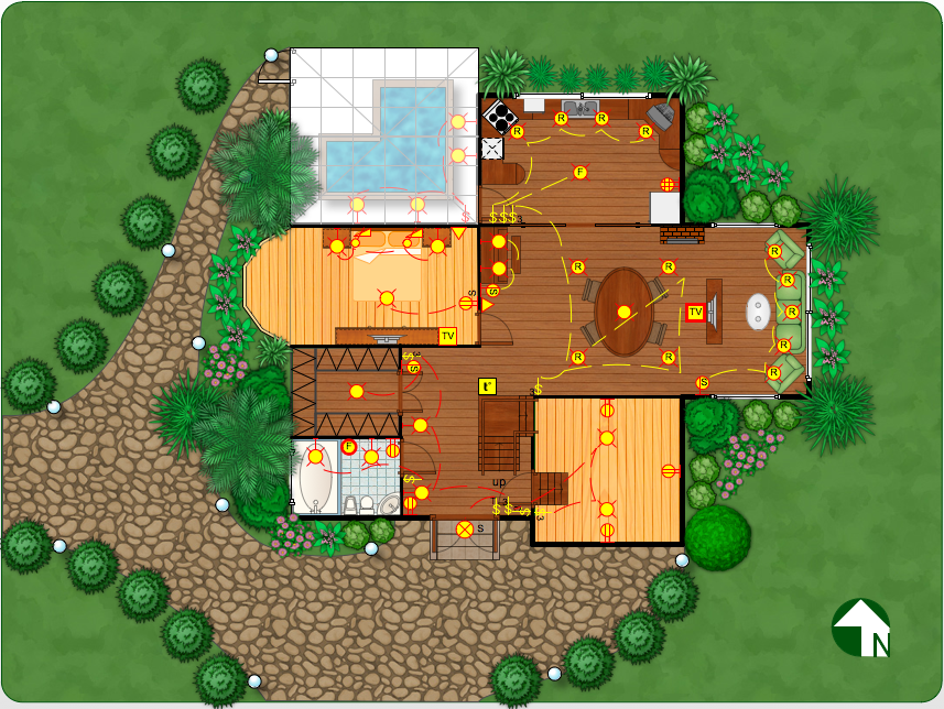 how to draw electrical layout plans