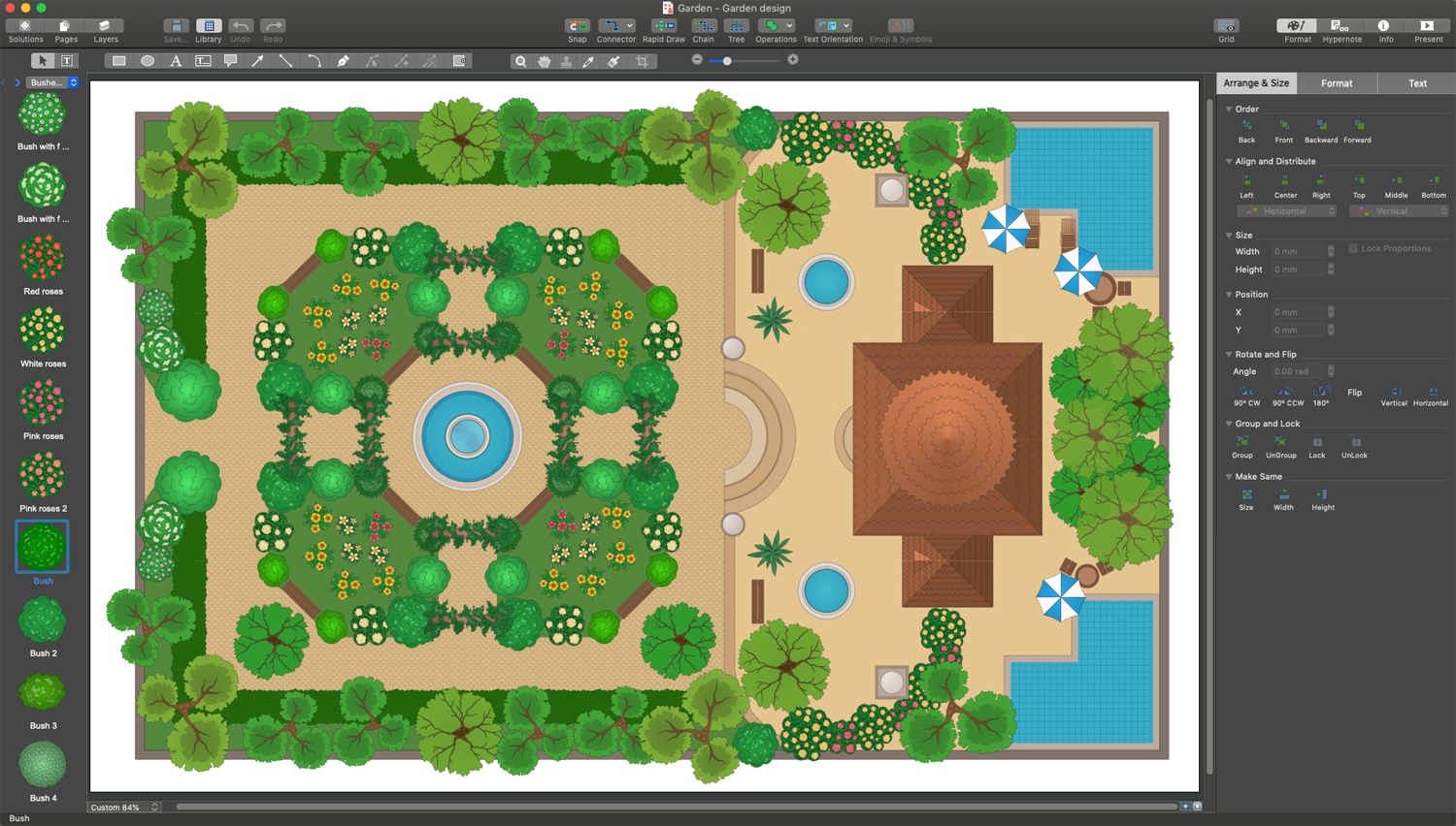 Backyard Planning Software - ConceptDraw DIAGRAM