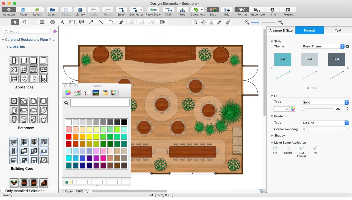 event room layout software