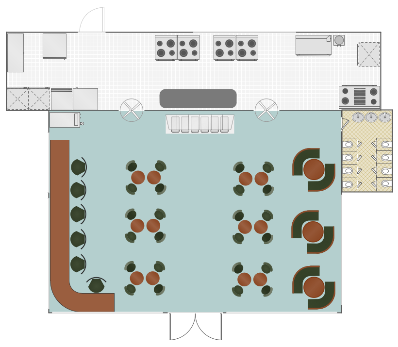 Building Cafe Restaurant Plans Cafe Sample 