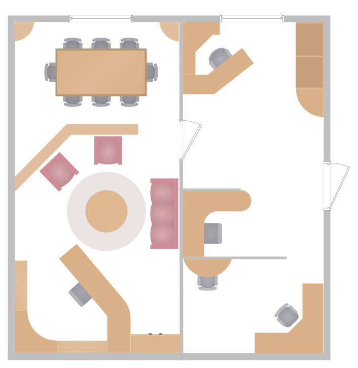 draw floor plan on microsoft office