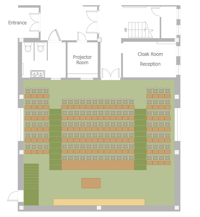 auditorium seating chart template