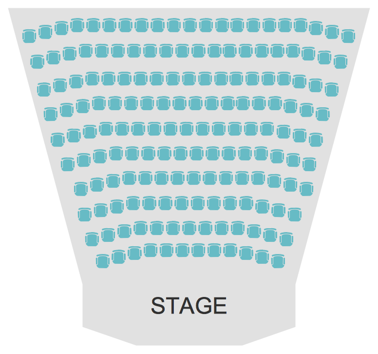 auditorium seating chart template