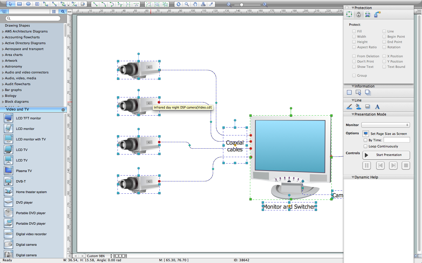 visio stencils av equipment