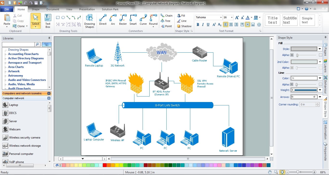 Network Icons