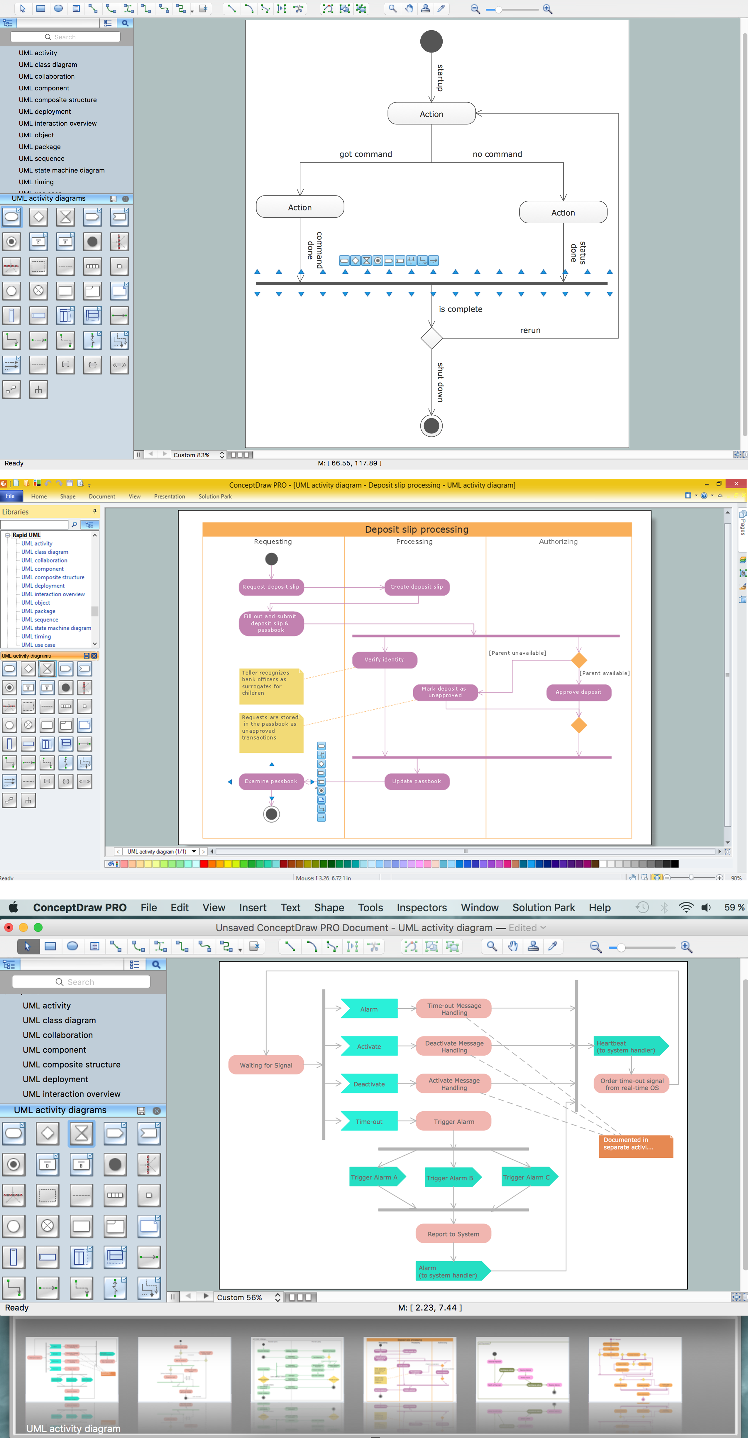 Visio State Diagram Template