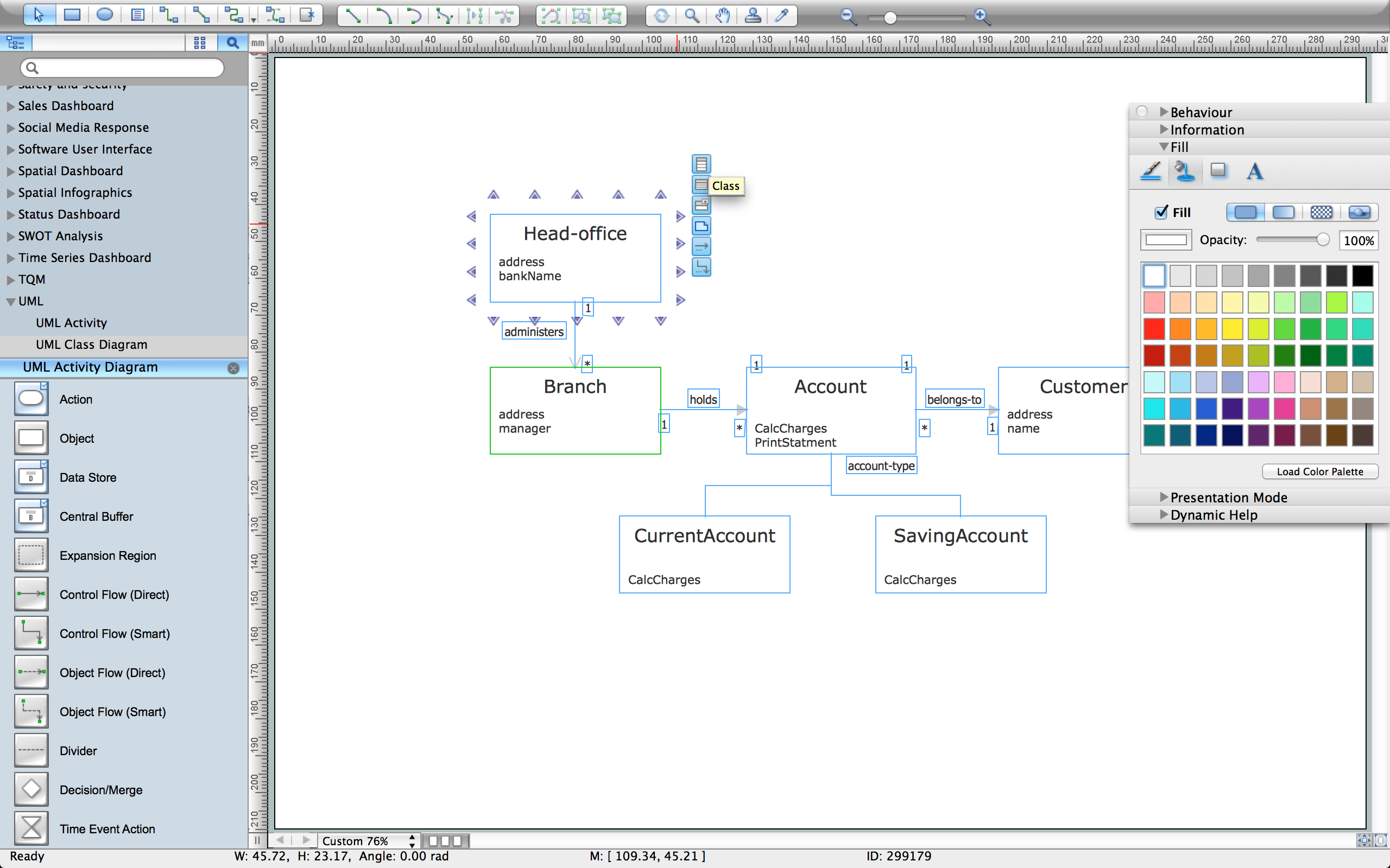 Create UML Diagram with ConceptDraw PRO