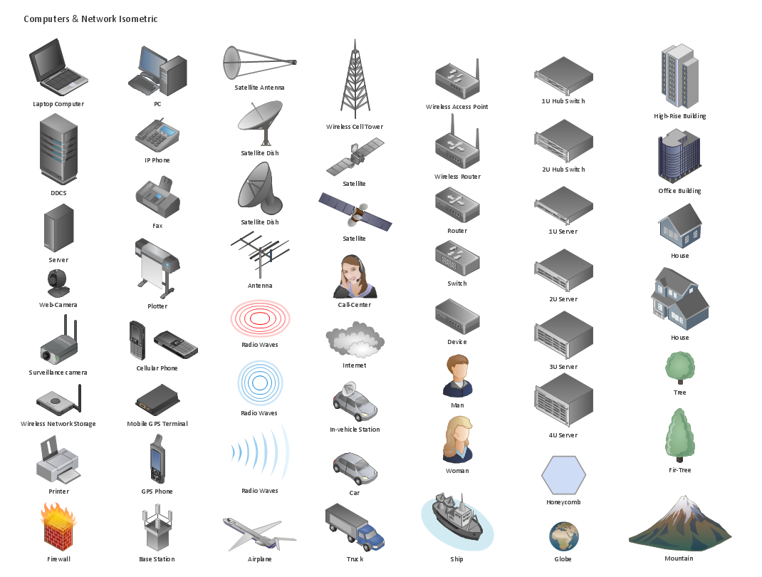 simplediagrams network shapes