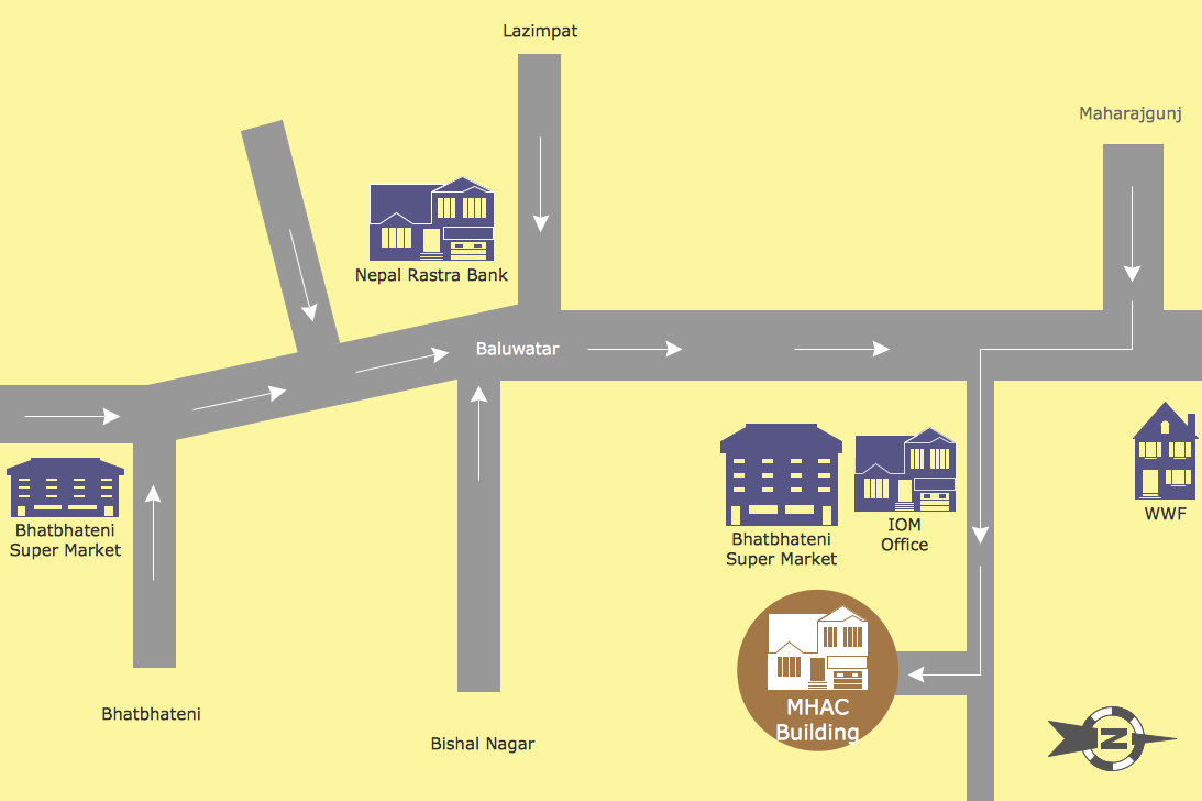 Directional Maps Location Of The Migration Health Assessment Center MHAC 