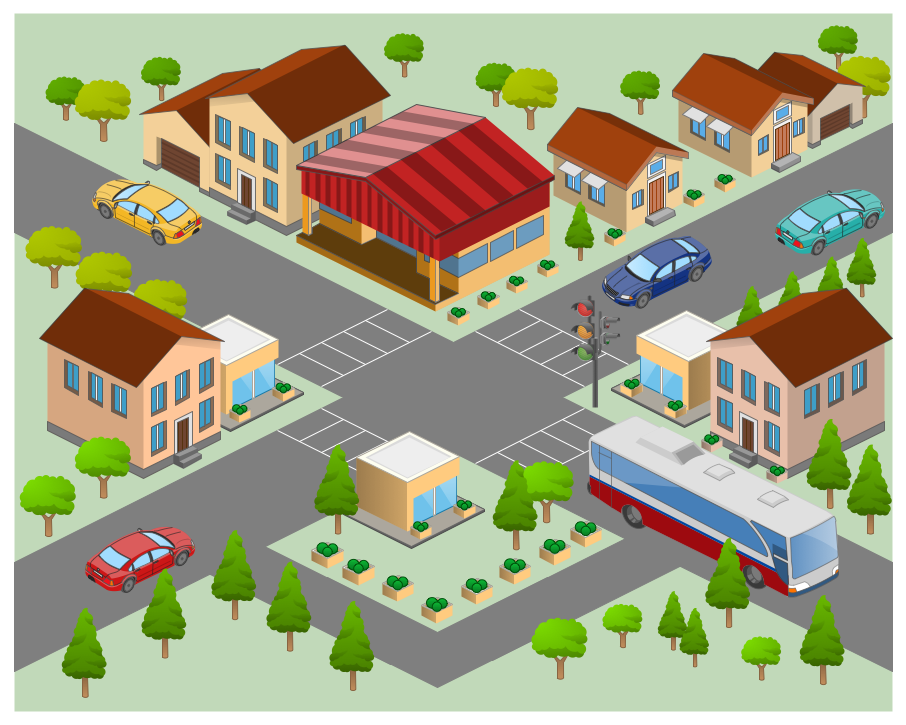 How To Draw A Simple City Map Learn how to draw a city in less than 1