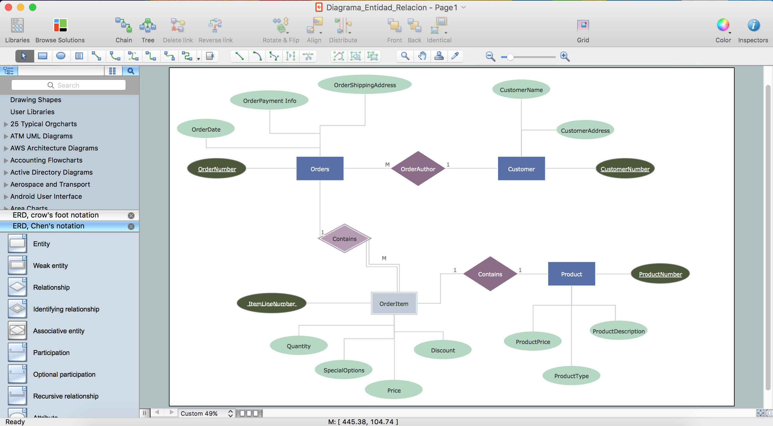 tool for er diagrams in mac