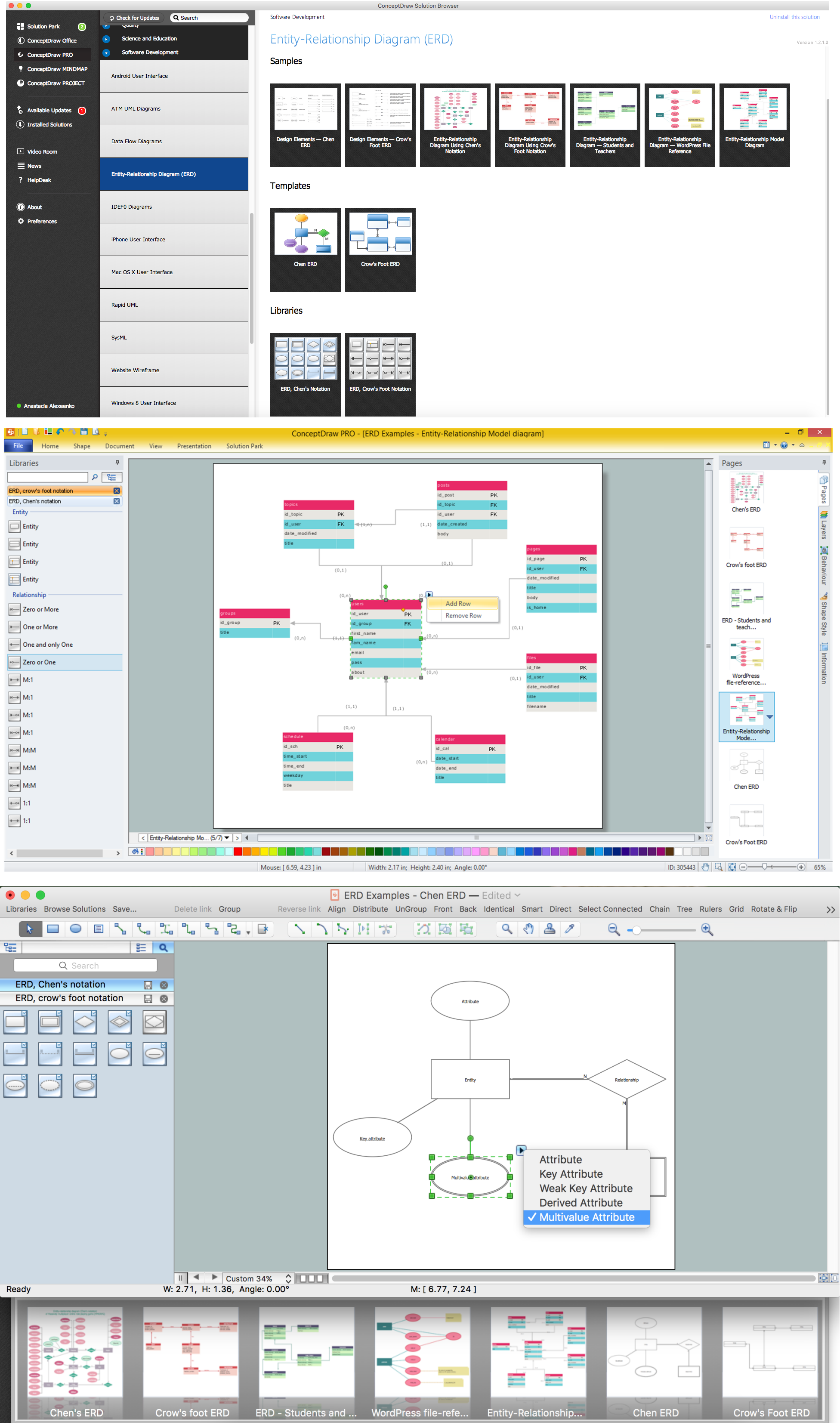 Entity Relationship Diagram Software