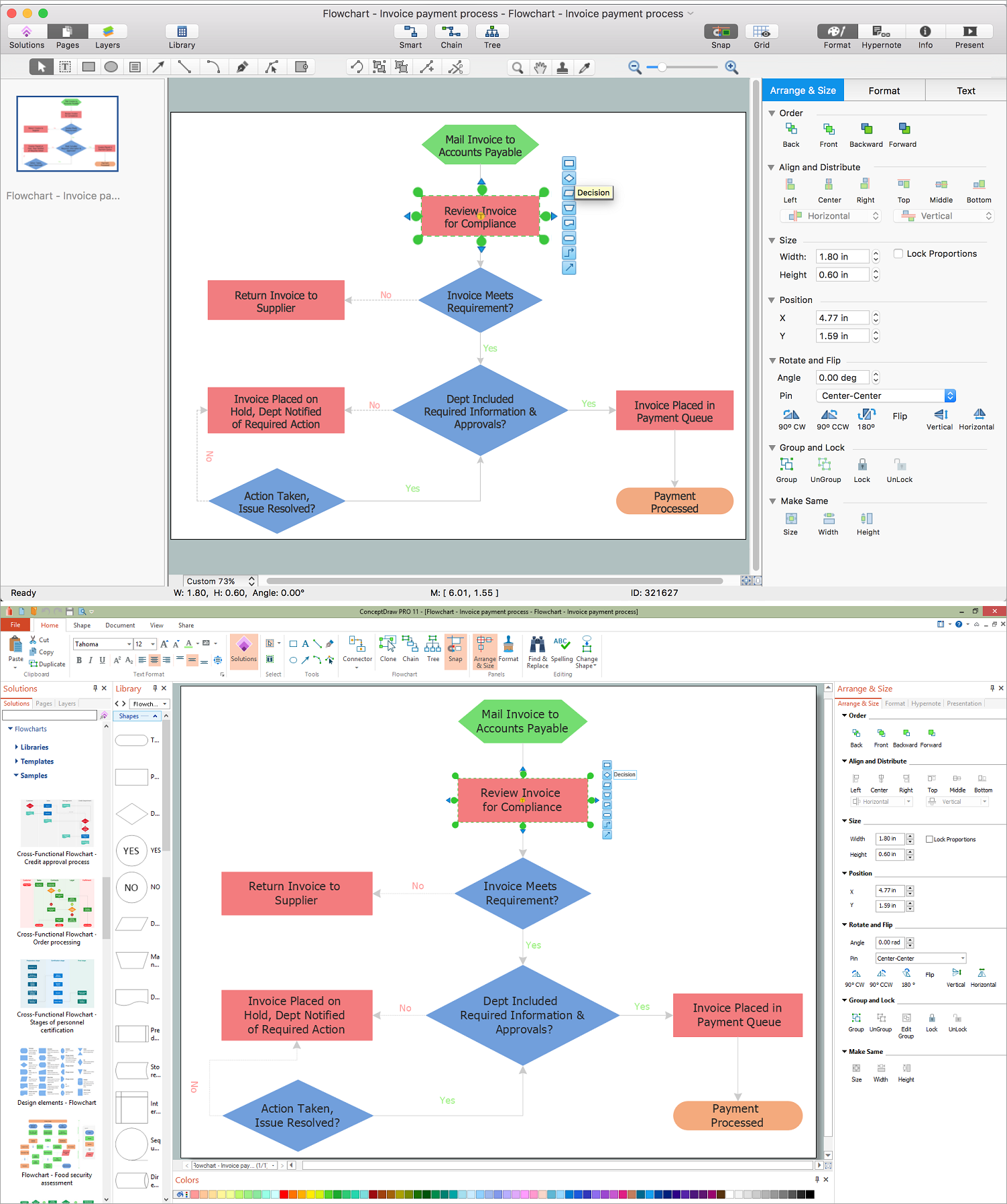 caracteristicas de easy diagram software