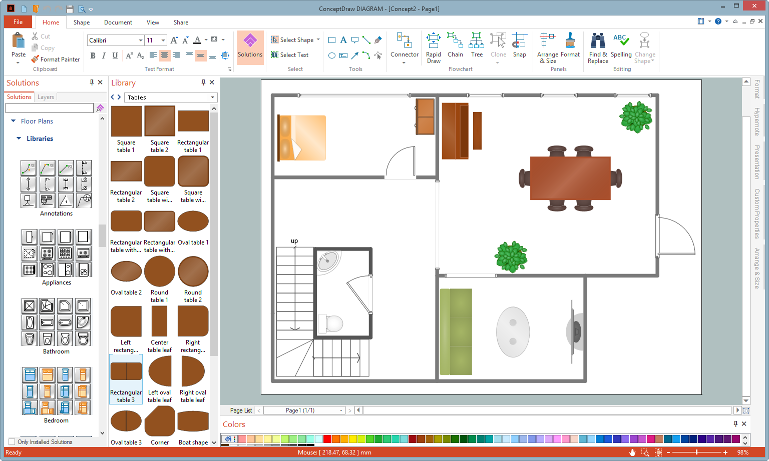 Basic House Plan Drawing