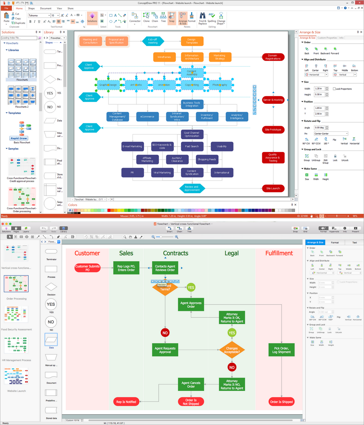 Free Flow Charting Software