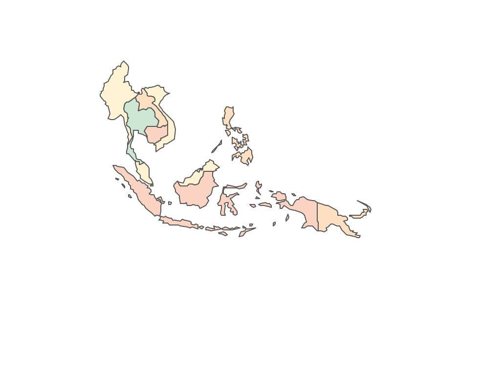 South East Asia Map Stock Illustrations, Cliparts and Royalty Free South  East Asia Map Vectors