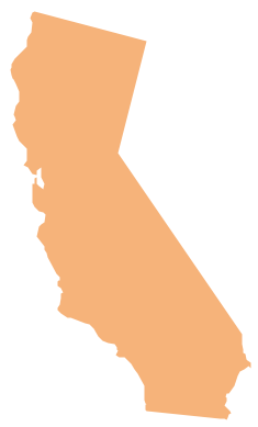 Geo Map - USA - California