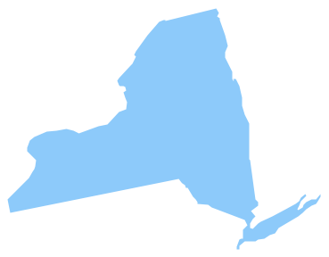 Geo Map - USA - New York *