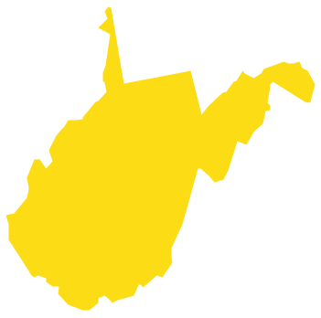 Geo Map - USA - West Virginia *