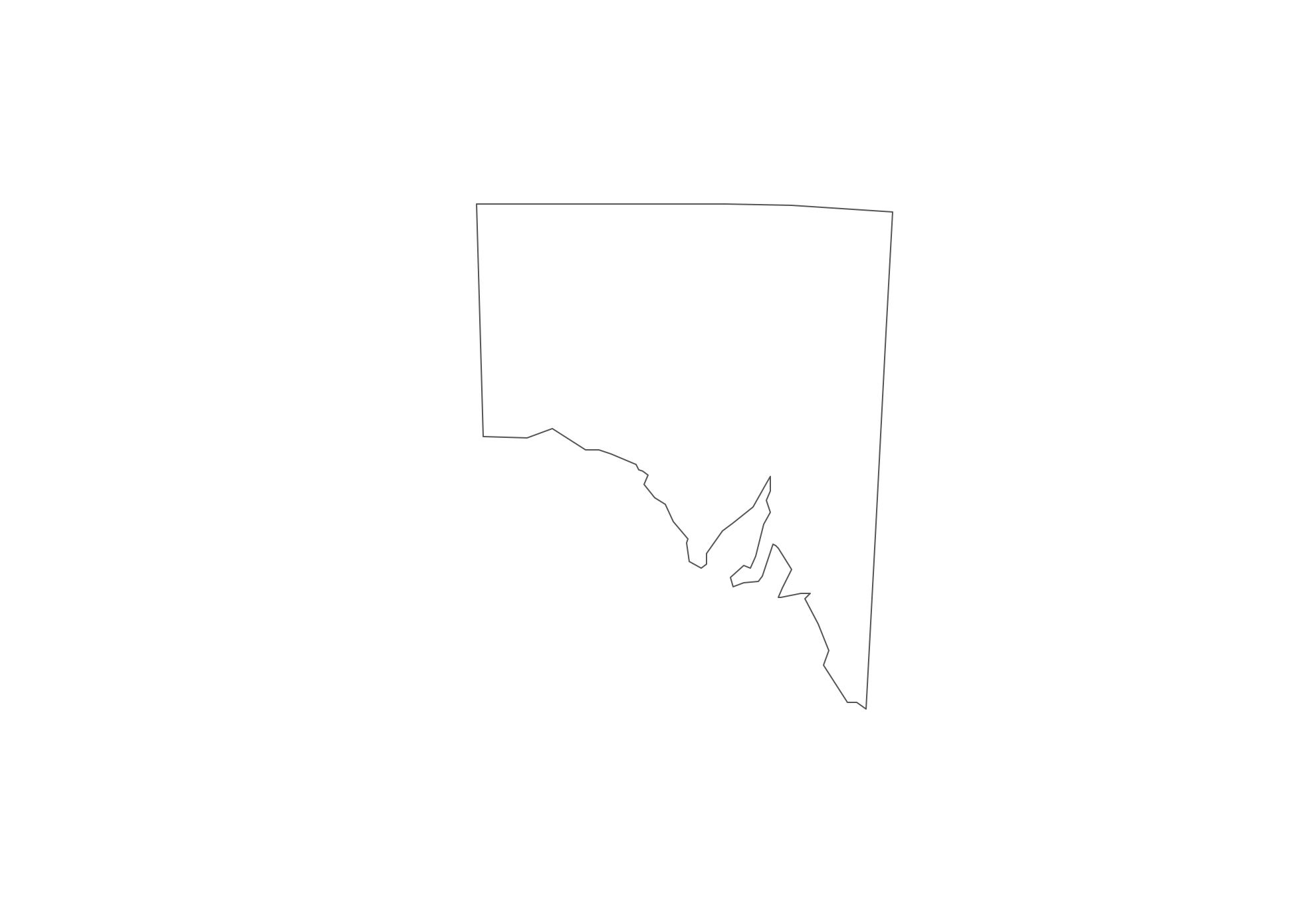 Geo Map - Australia and New Zealand - New South Wales Contour