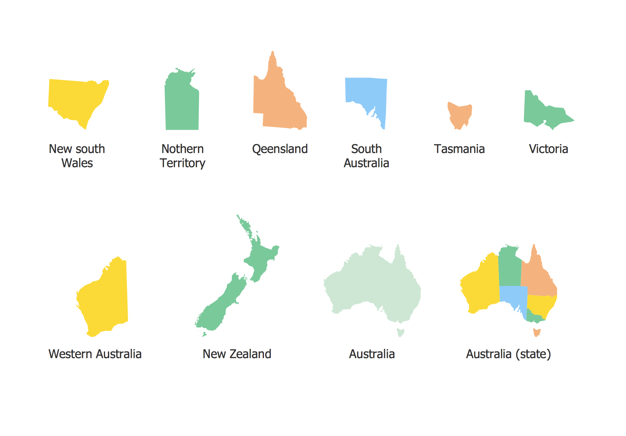 Geo map. Australia State Map. Map of Australia and New Zealand. Австралия с каким цветом ассоциируется. Западная Австралия штат символика.