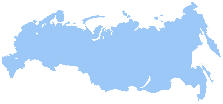 map which continent is russia located