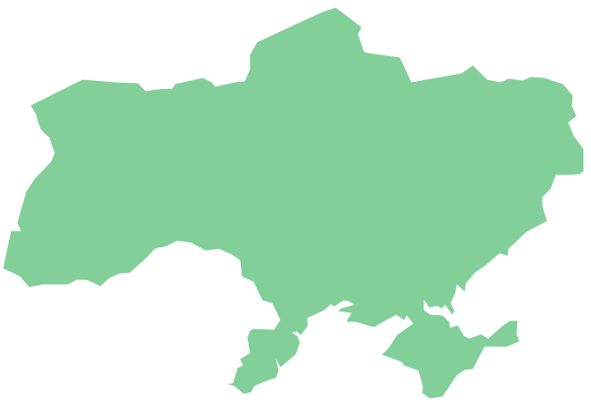 Clipart map ukraine