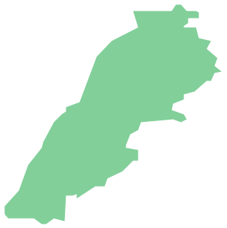 Geo Map - Asia - Lebanon