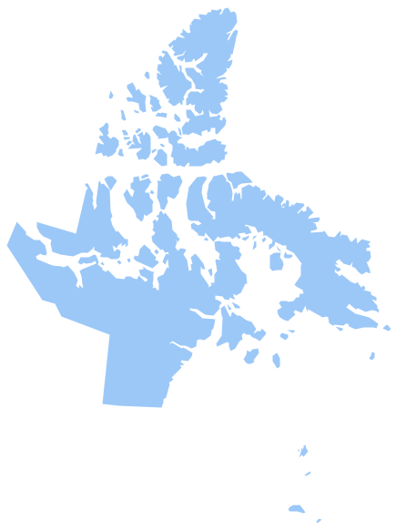 Geo Map - Canada - Nunavut