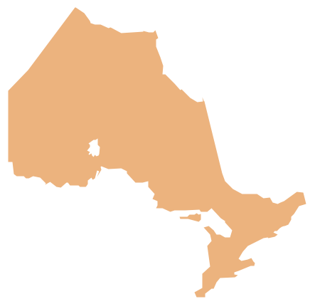 Geo Map - Canada - Ontario *