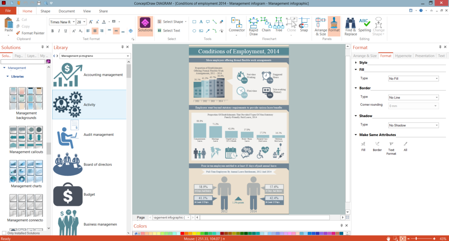 Graphic Diagram Maker ConceptDraw DIAGRAM