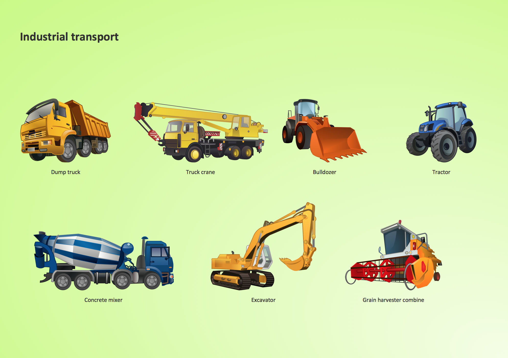 Industrial Transport  design element,  Industrial Transport  clipart