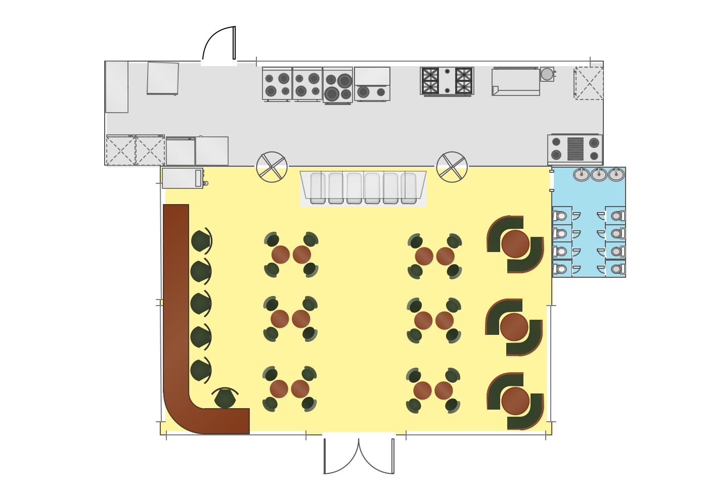 Cafe Electrical Floor Plan Restaurant Floor Plan How To