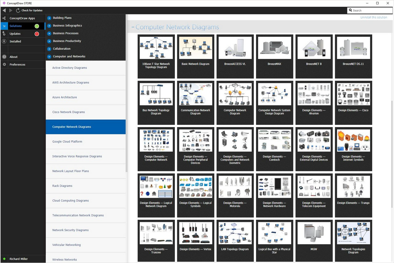 Network Architecture | Quickly Create High-Quality Design ...