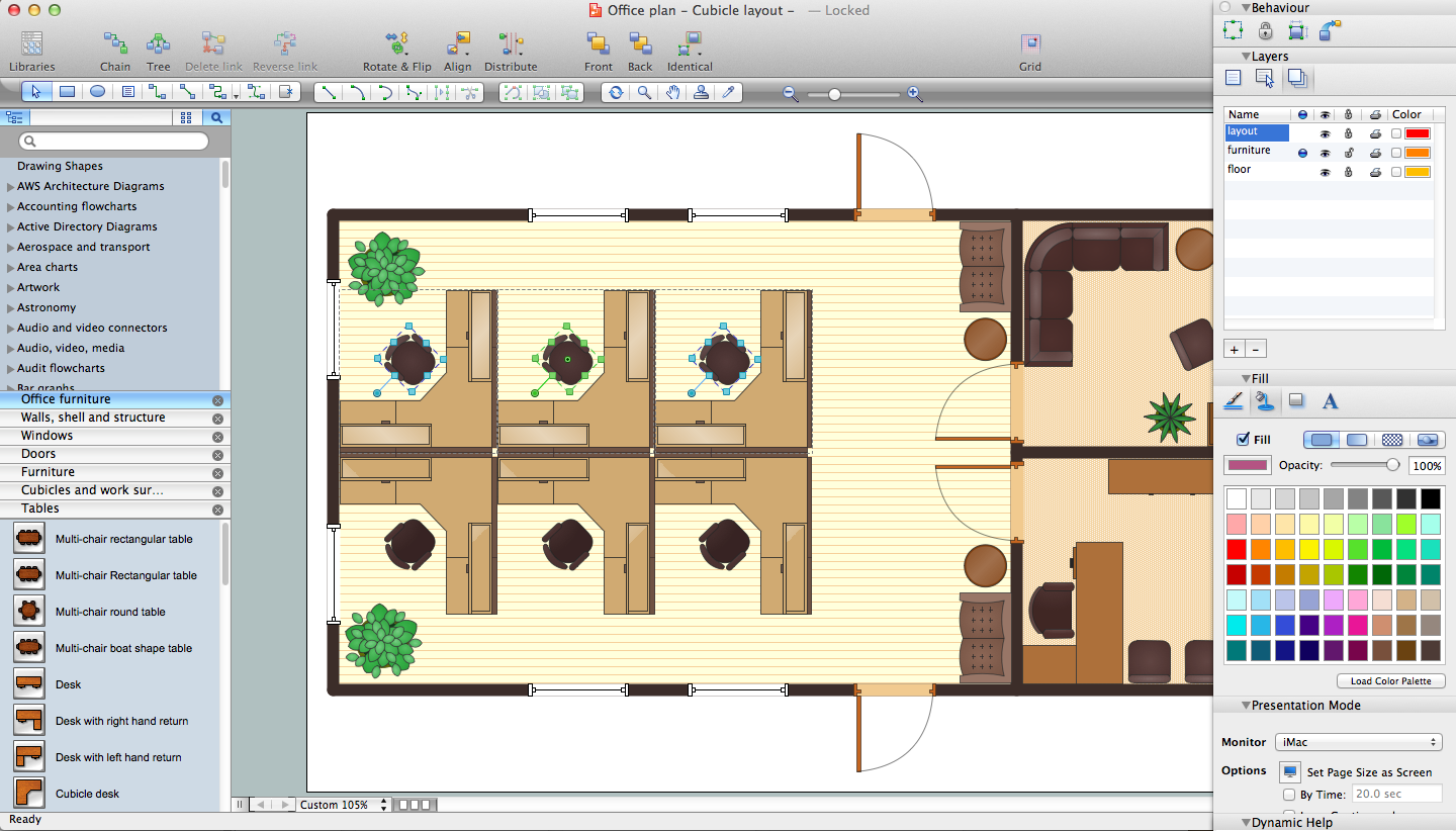 Office Planning and Building Layout Software *