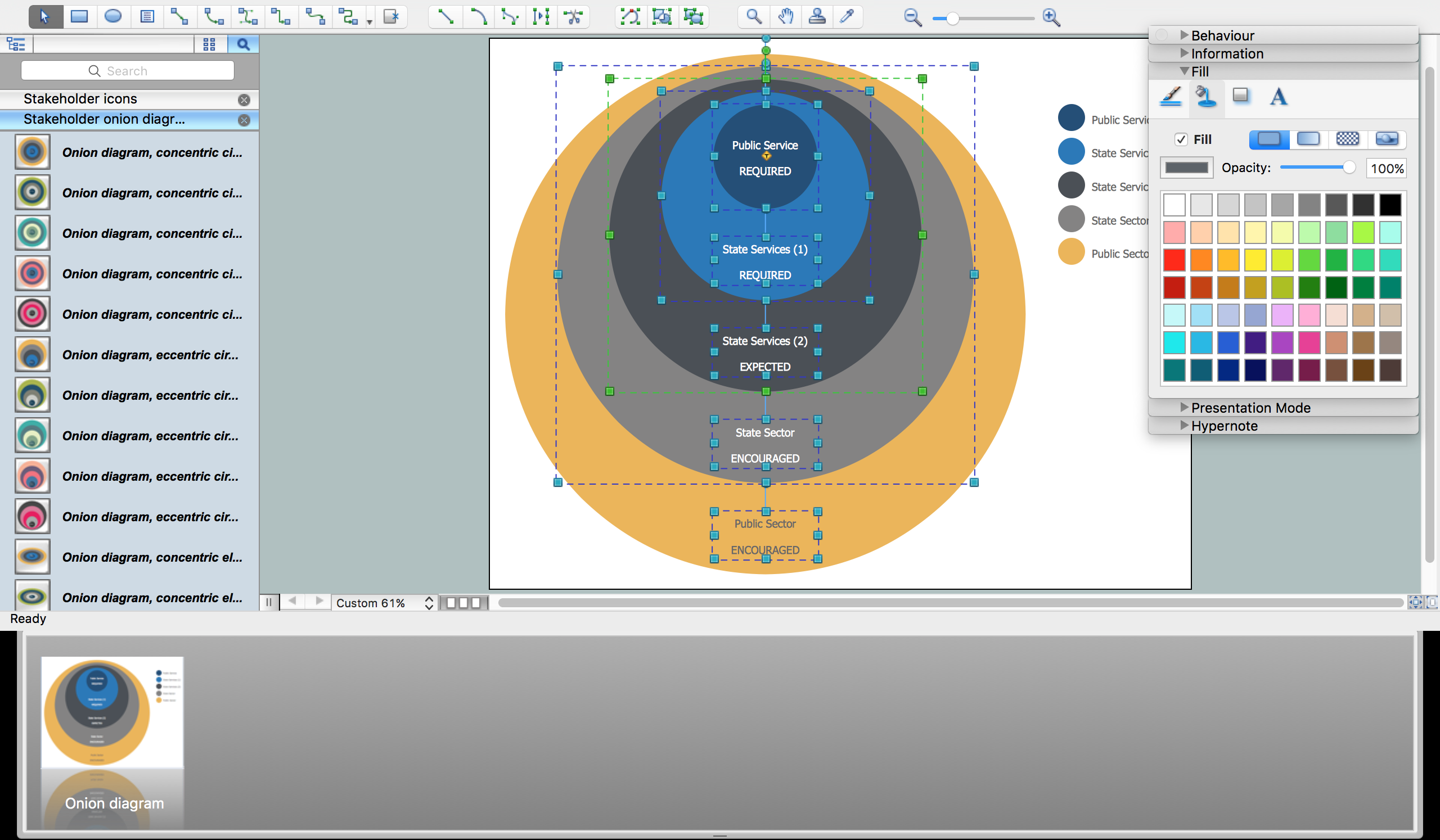 Onion Diagram Process Design